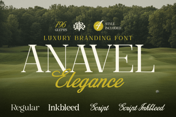 Anavel Elegance Font: Elevating Small Business Branding