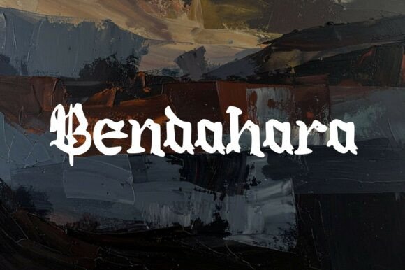 Bendahara Font: Elevating Handmade Labels & Packaging