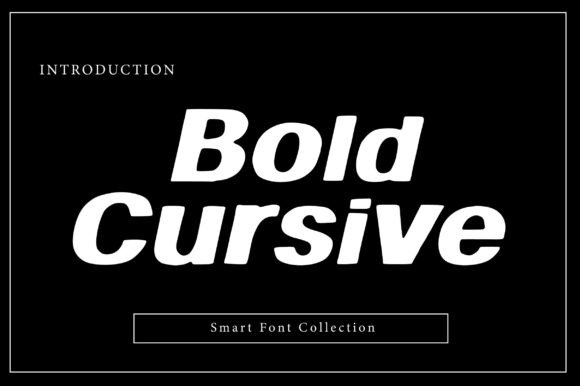 Bold Cursive Font: A Modern Script for Editorial Layouts