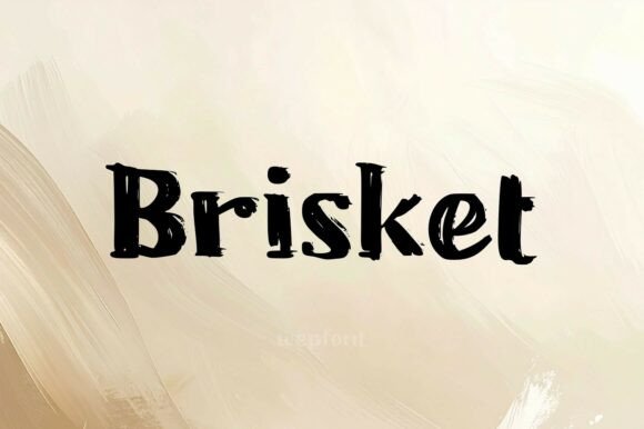 Brisket Font Review: Whimsical Script for Modern Branding