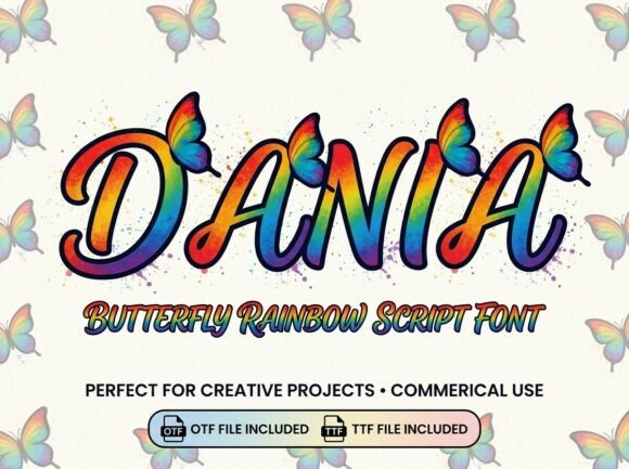 Dania Font: A Vibrant Display Typeface for Editorial Joy