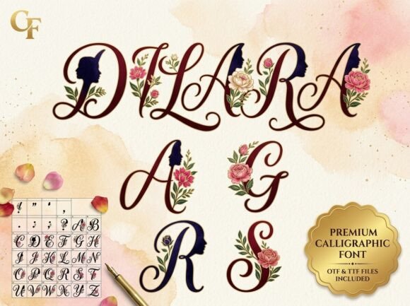 Dilara Font: Elevating Editorial Design with Artistic Script
