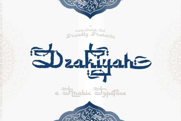 Dzakiyah Font: Elevating Brand Identity with Arabic Style