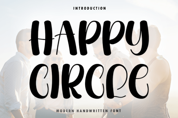 Happy Circle Font: Elegant Script for Business Branding