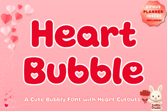 Heart Bubble Font: Elevating Small Business Branding