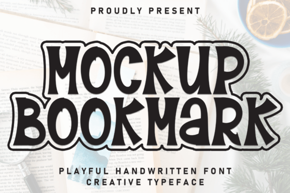 Mockup Bookmark Font: Elevating Campaign Visuals