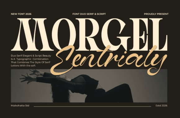 Morgel Eentrialy Font: Elevating Handmade Labels