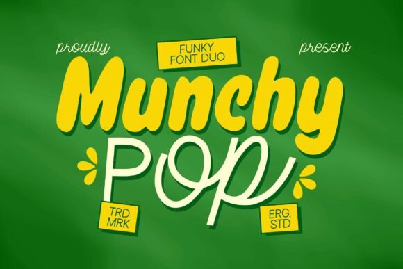 Munchy Pop Font: Adding Playful Energy to Web Layouts