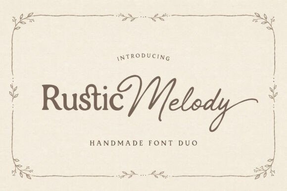 Rustic Melody Font: Elevating Boutique Web Design
