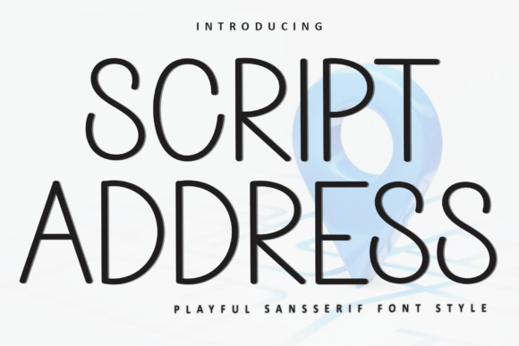 Script Address Font: A Friendly Sans Serif for Small Business Branding