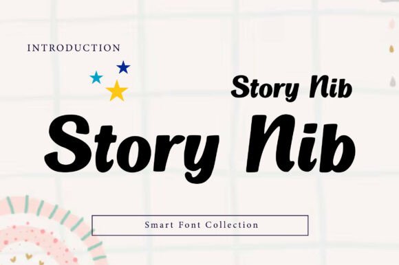 Story Nib Font Review: Bold Script for Campaign Visuals