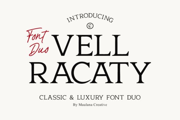 Vell Racaty Font: Elevating Digital Brand Identity