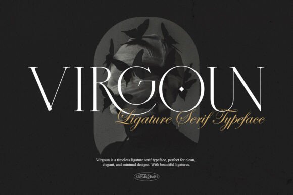 Virgoun Font: Elevating Minimal Brand Identity Design